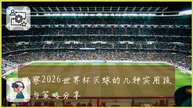观察2026世界杯买球的几种实用技巧与策略分享